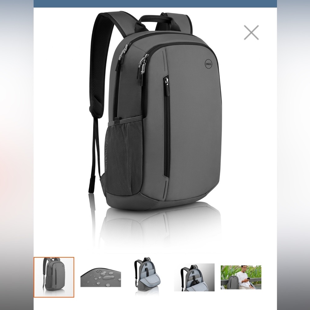 NWT Dell Ecoloop Urban Backpack 14-16